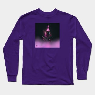 Flaming Rose Long Sleeve T-Shirt